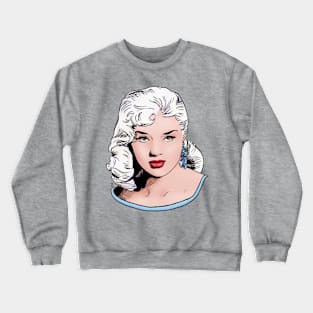 Diana Dors. Crewneck Sweatshirt